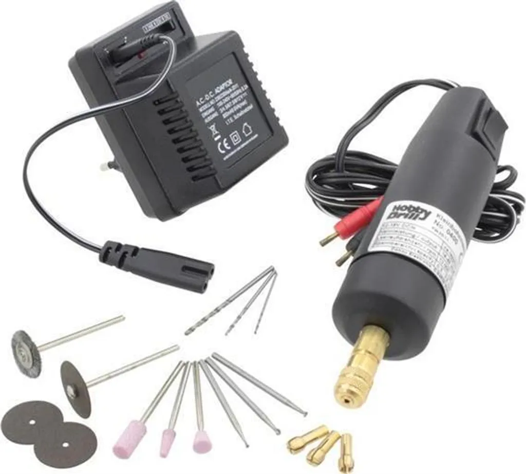 Mini perceuse multifonction Donau Elektronik avec kit de 19 pièces