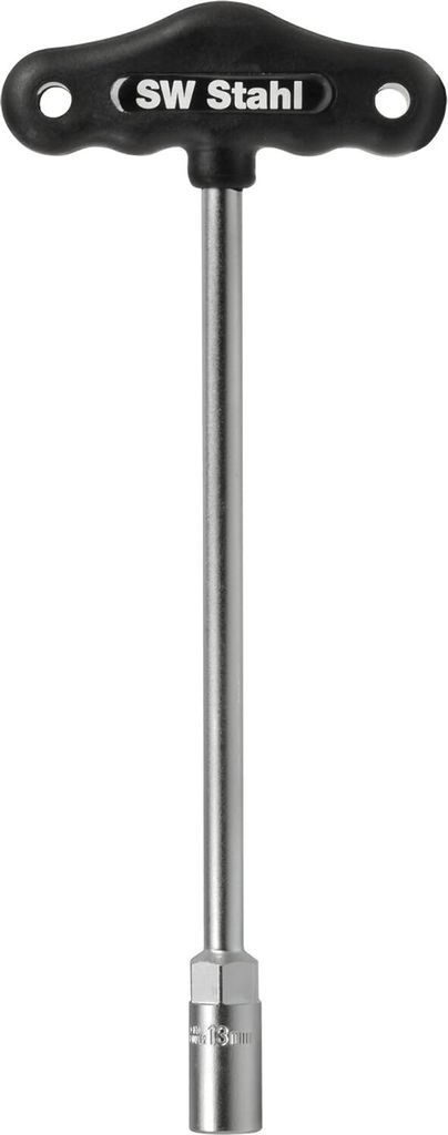 SW-Stahl 02080-12X230 T-Griff Steckschlüssel, Sechskant, 12 x 230 mm