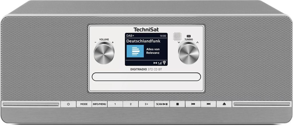 Technisat DigitRadio 372 CD BT, argento Immagine del prodotto 