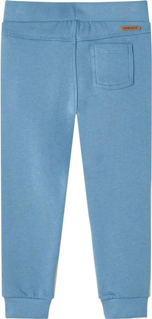 vidaXL Kinder-Trainingshose Mittelblau 104
