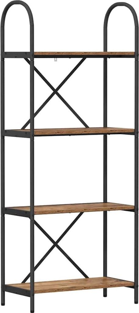 Bücherregal Altholz 60 x 30 x 146 cm Holzwerkstoff