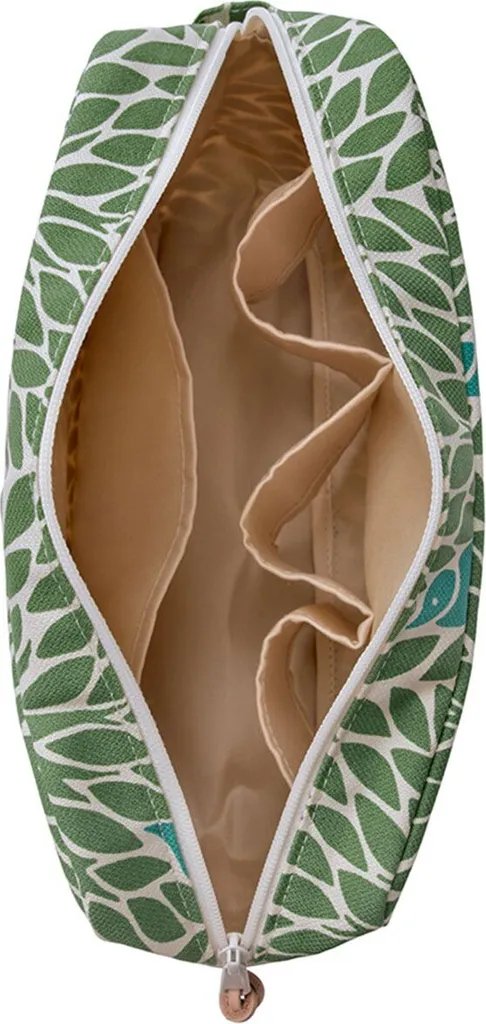 Borsa da Toilette Gyllstad Coral XL Blu - Beauty Case Cotone Organico GOTS - 2