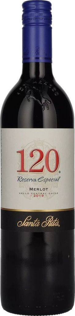 Santa Rita 120 Merlot Reserva Especial 2022 | Chile Central Valley | 0.75L | 13% Alk.