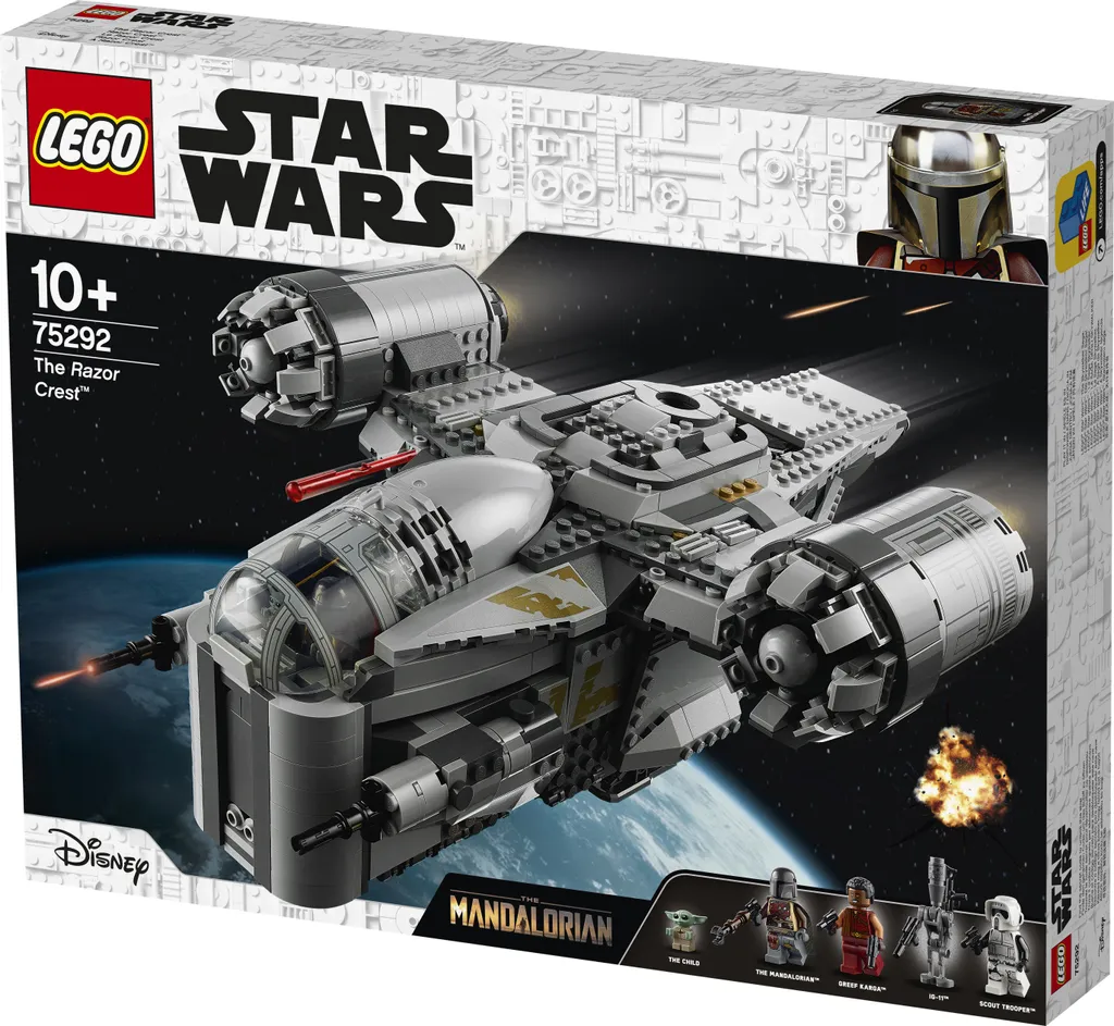 Jeu de Construction LEGO Star Wars Razor Crest Vaisseau Spatial - 23