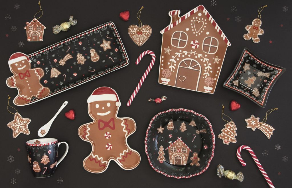 Servierplatte GINGERBREAD Lebkuchenmännchen | Kaufland.de