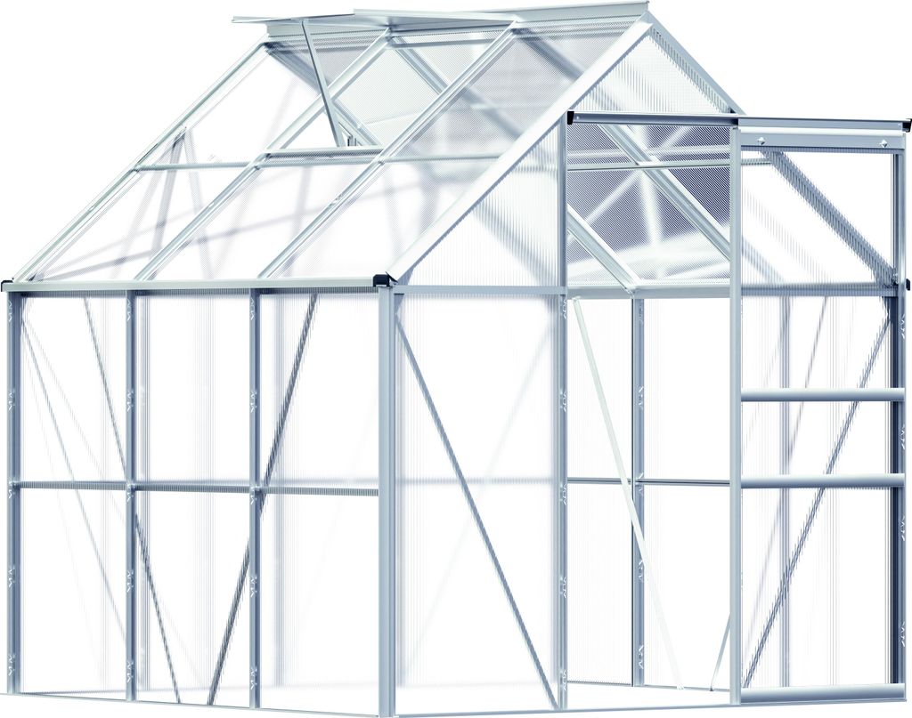 Serre de jardin en aluminium 5,85m³ abri extérieur de Image du produit 