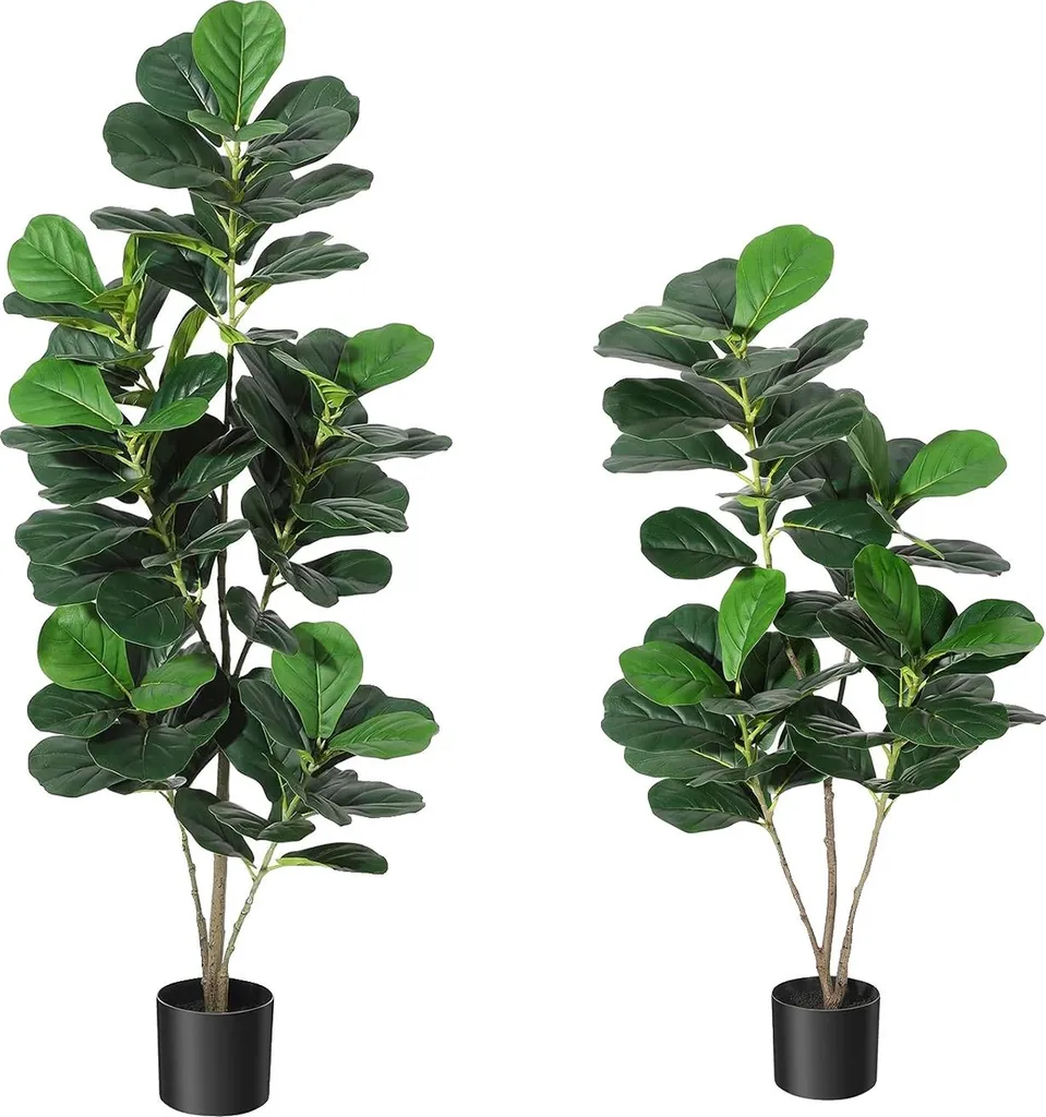 Figuier Violon Artificiel 150cm - Fini les Plantes qui Flétrissent