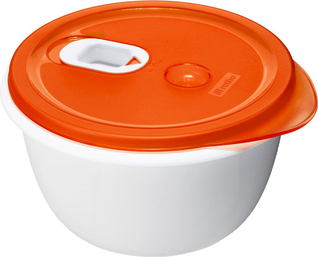 Rotho Clever Magnetronschaal 1.5L Papaya Rood Image du produit 