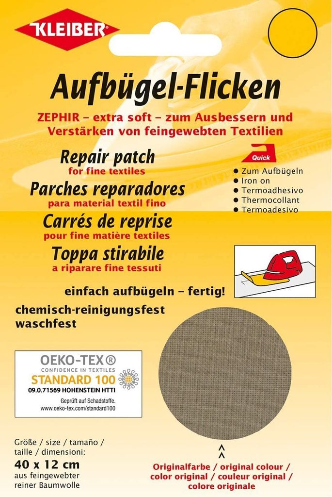 KLEIBER Zephyr toppe da stirare 400 x 120 mm marrone chiaro Immagine del prodotto 