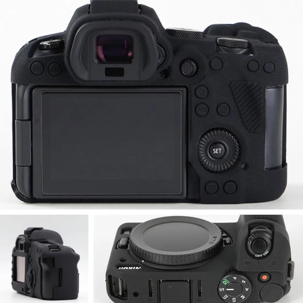 Custodia Silicone Canon 70D Nera | Protezione Antiurto Professionale