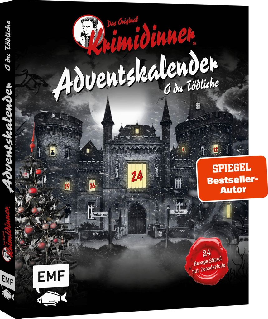 Der offizielle Escape-Adventskalender zum Original Krimidinner : O du Tödliche - Weihnachten bei den Ashtonburrys