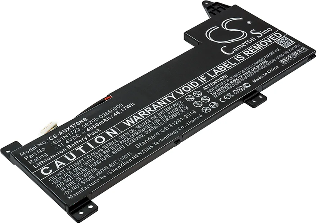 Batterie haute capacité pour Asus K570ZD R570UD R570ZD Li-Polymer