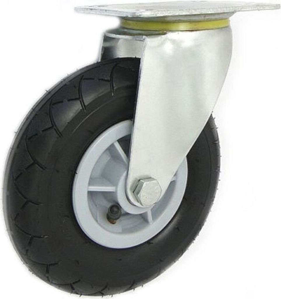 Pneumatikräde, Räder Ø 200 mm, IN KIPPBAREN GEHÄUSEN (2002LK)