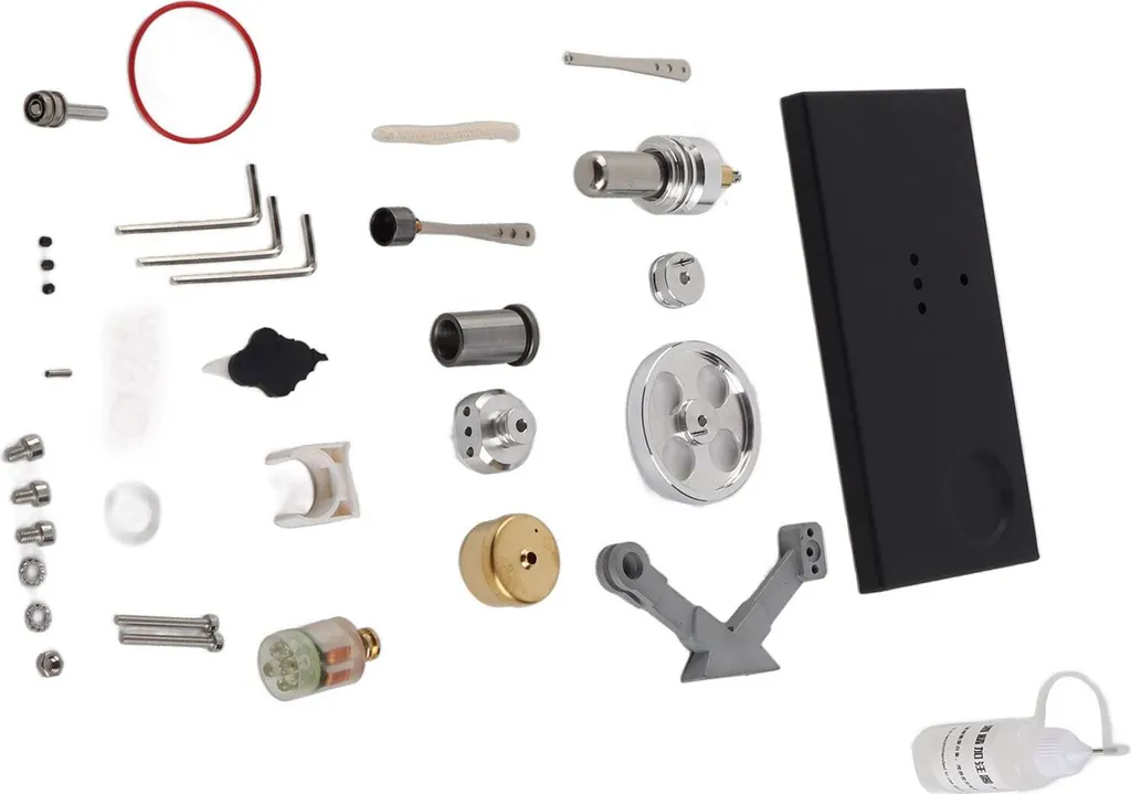 Moteur Stirling éducatif en métal pour comprendre la thermodynamique