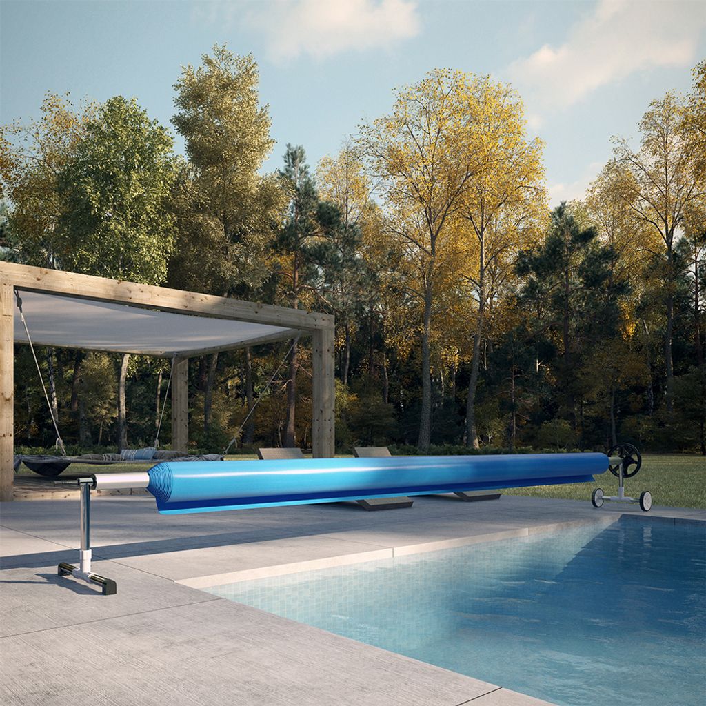 OK-Living Poolaufroller , 520 cm, Silber Produktbild 4