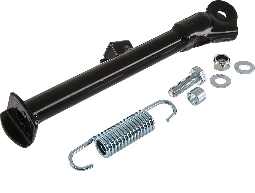 Support latéral noir à ressort pour Simson S51 S53 roue 16 pouces