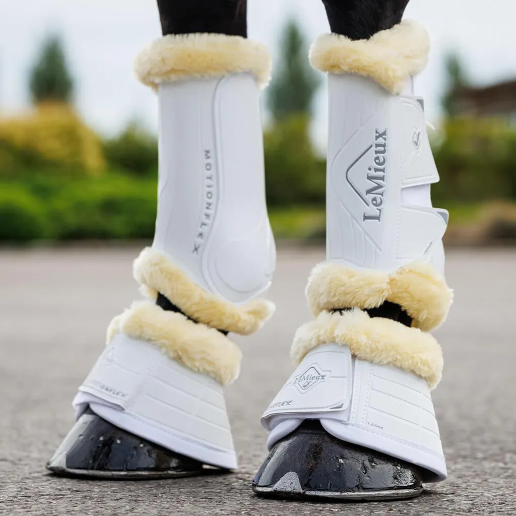 Paracolpi XL LeMieux Motionflex Bianco Pile | Protezione No-Stress