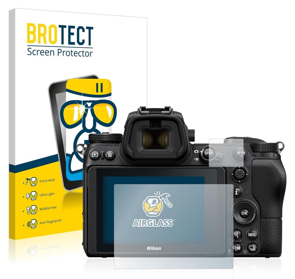 BROTECT Schutzglas für Nikon Z 6 / Z 7 Schutzfolie Panzer Produktbild 