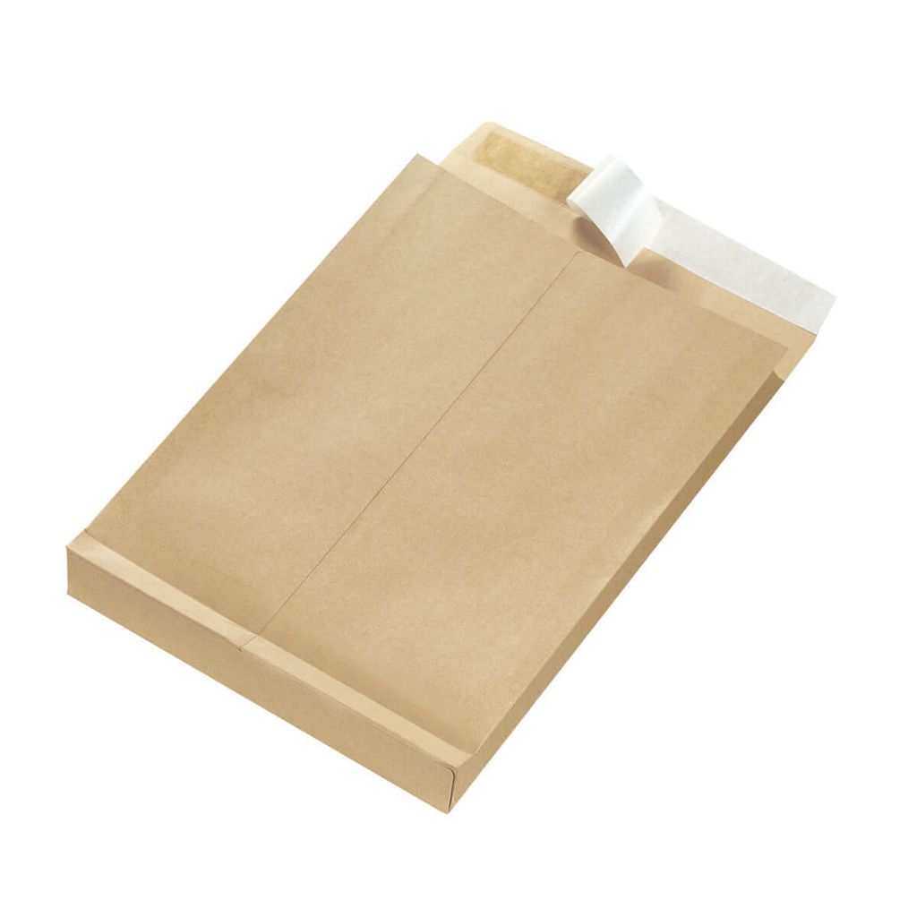 25x sachets d'expédition B4 avec soufflets 250x353mm, Image du produit 