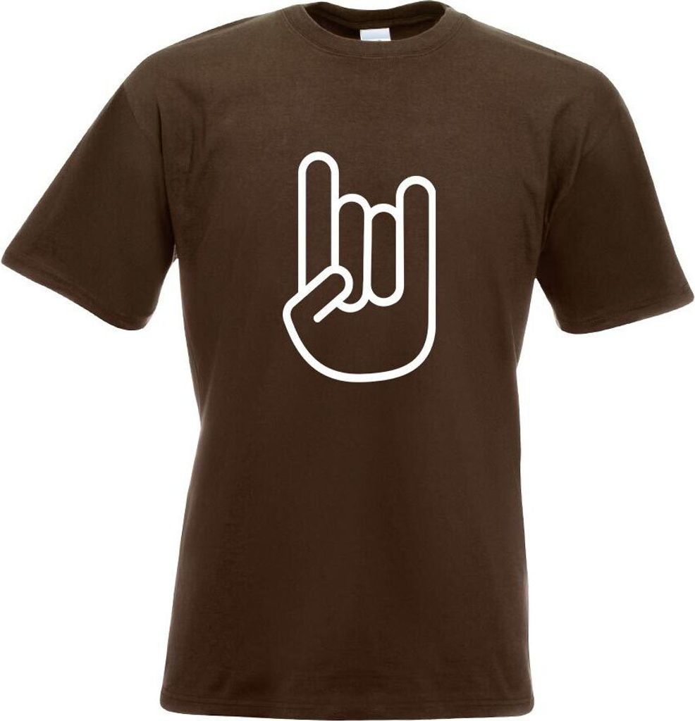 Kiwistar - T-Shirt - Chocolate - The Heavy Shocker Motiv Bedruckt Funshirt Design Print - mit Motiv Bedruckt - Funshirt Design - Sport - Freizeit -...