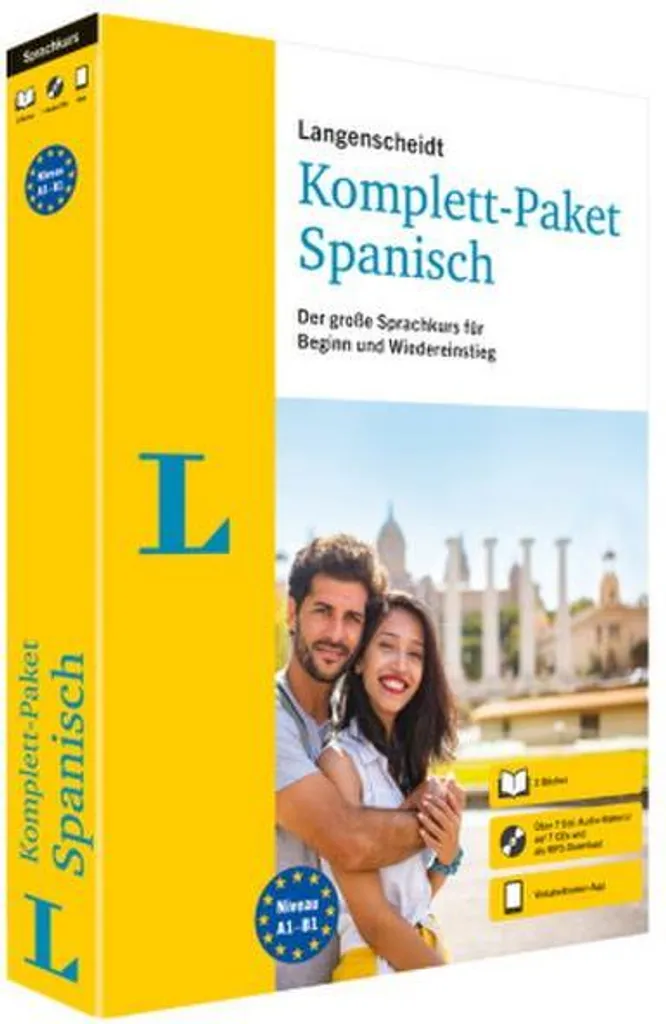 Coffret Apprentissage Espagnol Langenscheidt : Cours de Langue Complet
