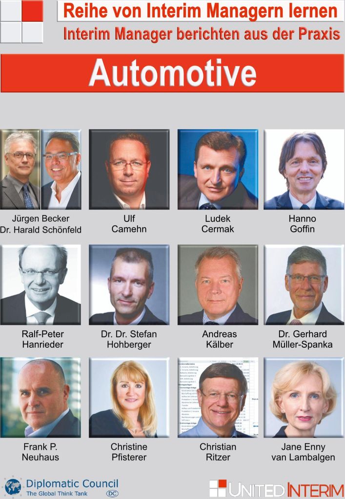 Automotive: Interim Manager berichten aus der Praxis