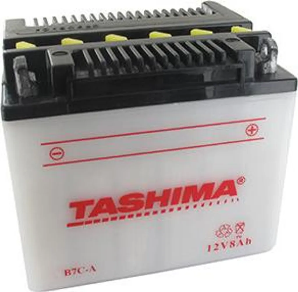 Batterie 12V 8Ah Renforcée Tashima Dimensions 130x90x114mm Borne Droite