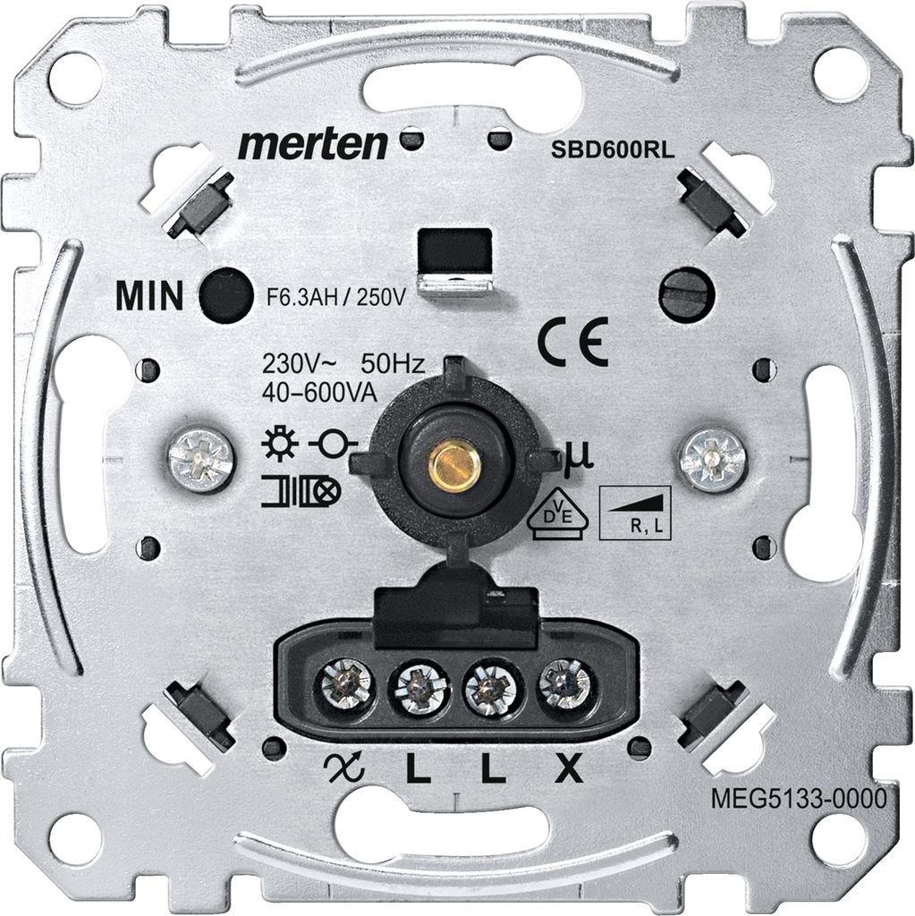Merten Drehdimmer-Einsatz MEG5133-0000 Produktbild 