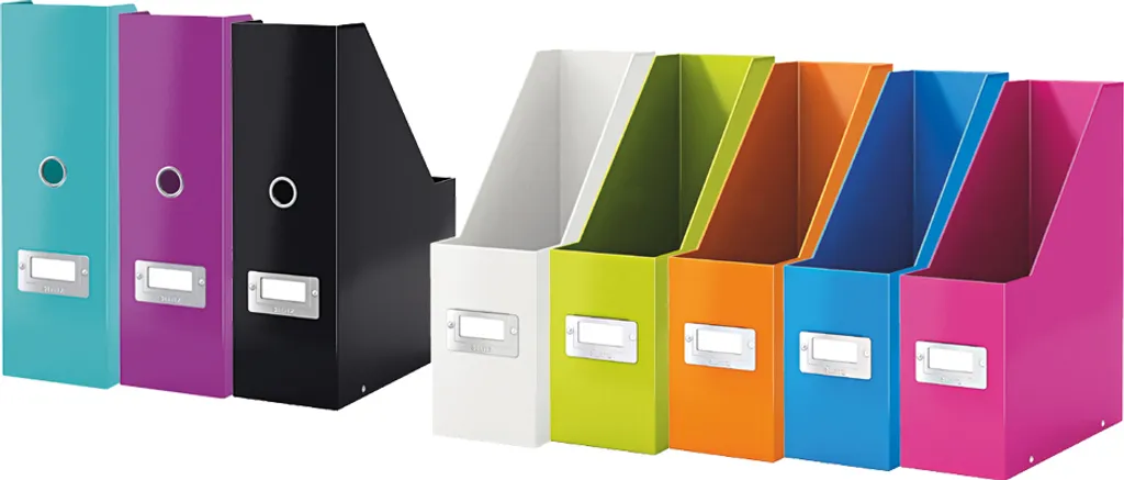 LEITZ Click & Store WOW Cartella in cartone rigido A4 verde