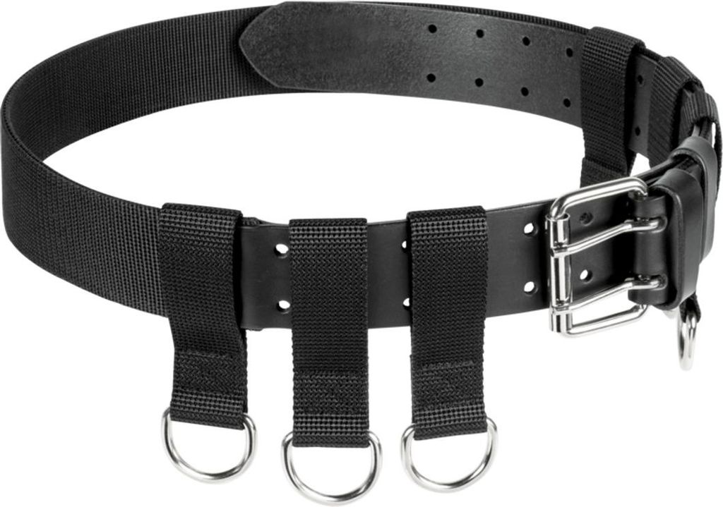 Bahco Besonders robuster Werkzeuggürtel mit sechs Sicherungsringen zur Befestigung an Sicherungsleinen, 50 x 120 x 460 mm