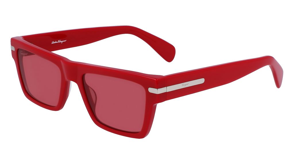 FERRAGAMO SF1086S 600 RED 54/19/145 MALE Sonnenbrillen