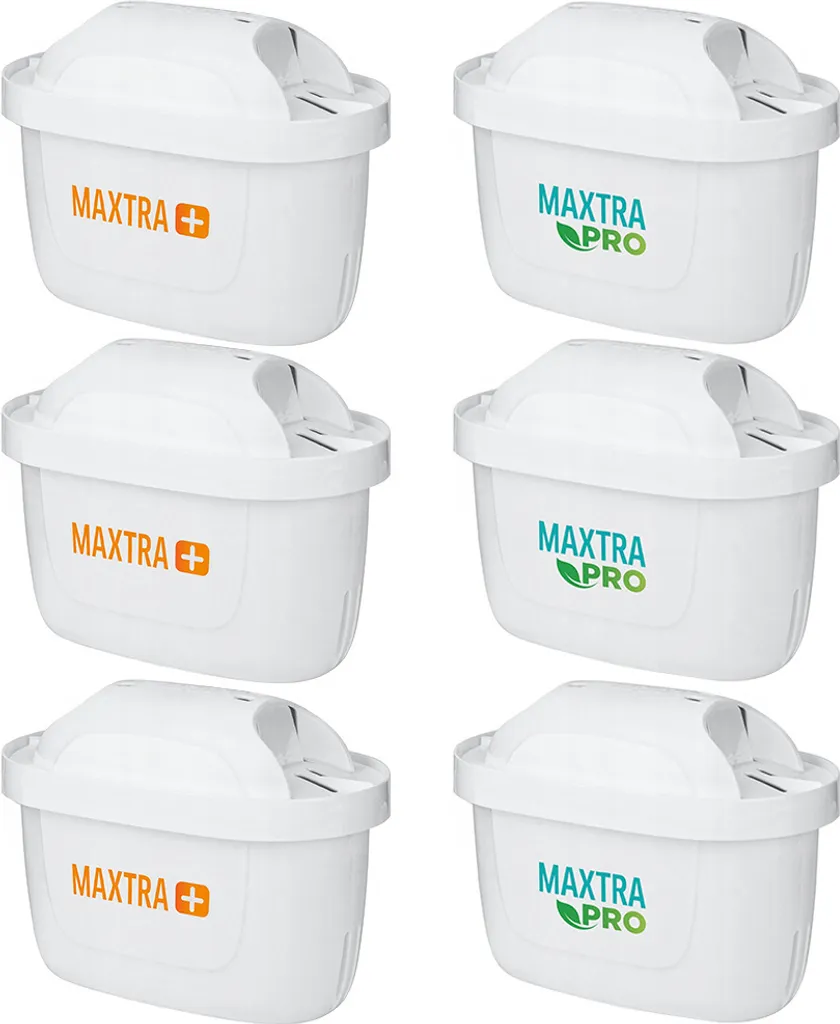 Anti-Calcaire et Goût Pur : Lot 6 Filtres BRITA Maxtra+ Expert et Pure