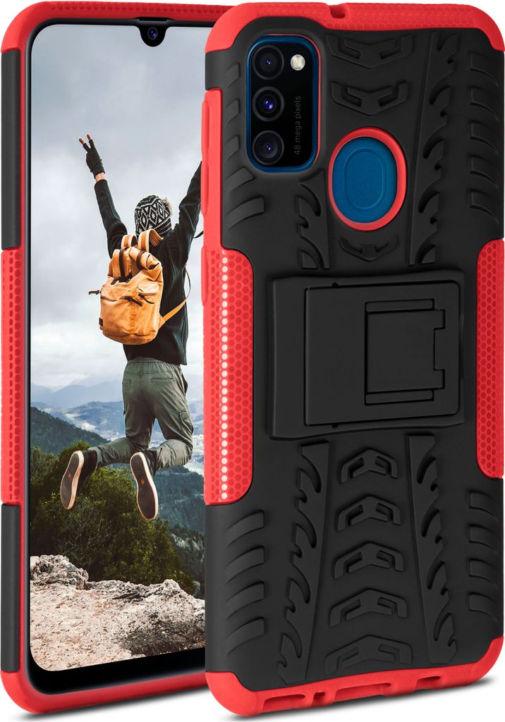 TANK-Case für Samsung Galaxy M30s, Farbe:Vulcano