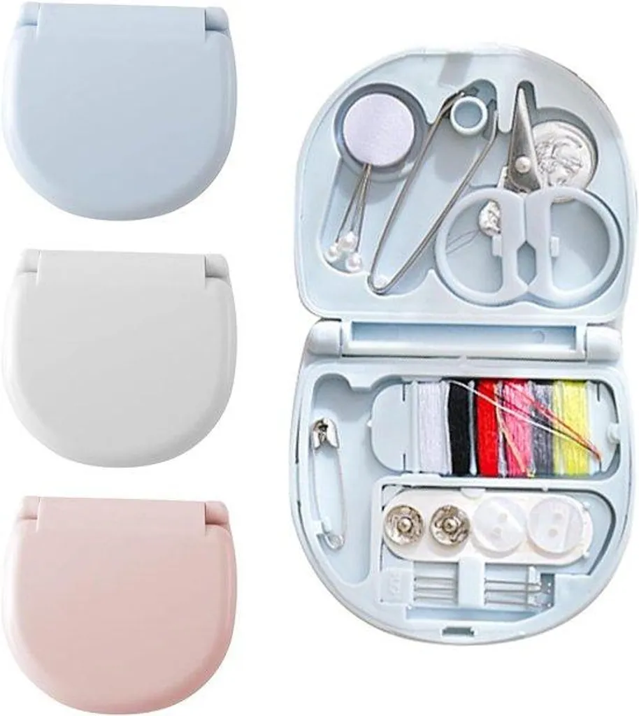 Kit couture de voyage léger et robuste pour réparations de vêtements