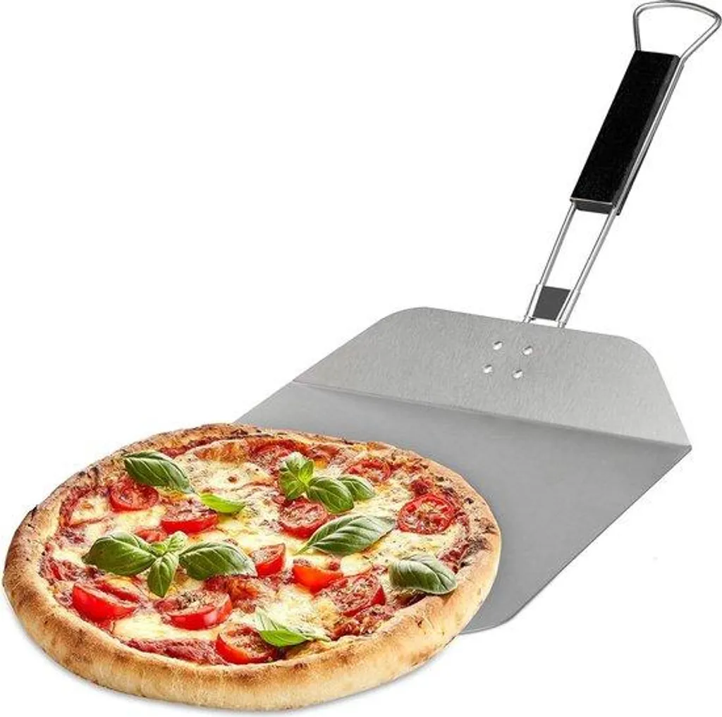 Spatule à pizza pliable inox - Ne brûlez plus vos pizzas ni vos mains