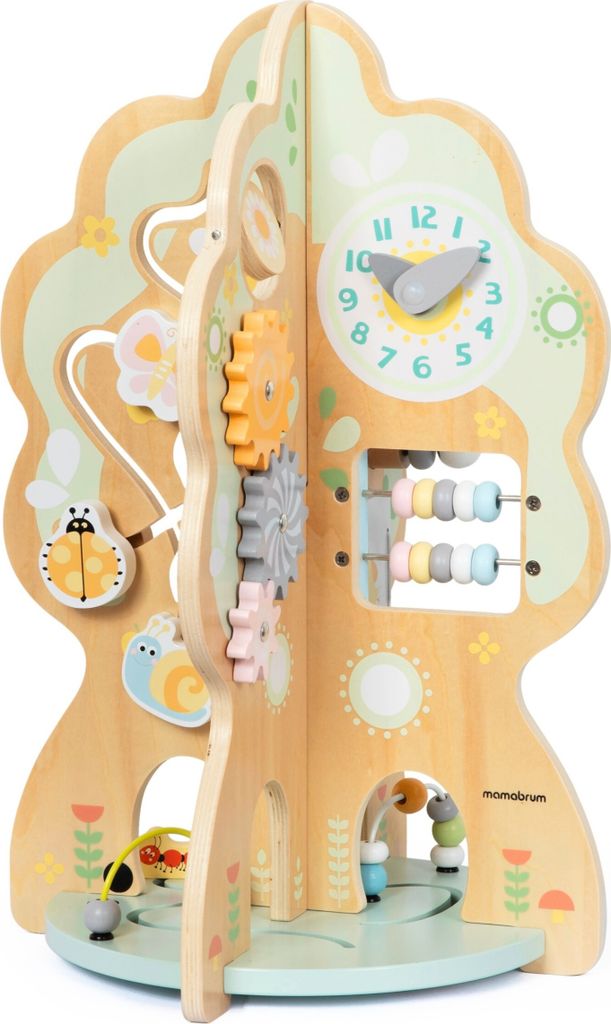 10-in-1 Aktivitätsbaum aus Holz – Lernspielzeug für Kinder Produktbild 8