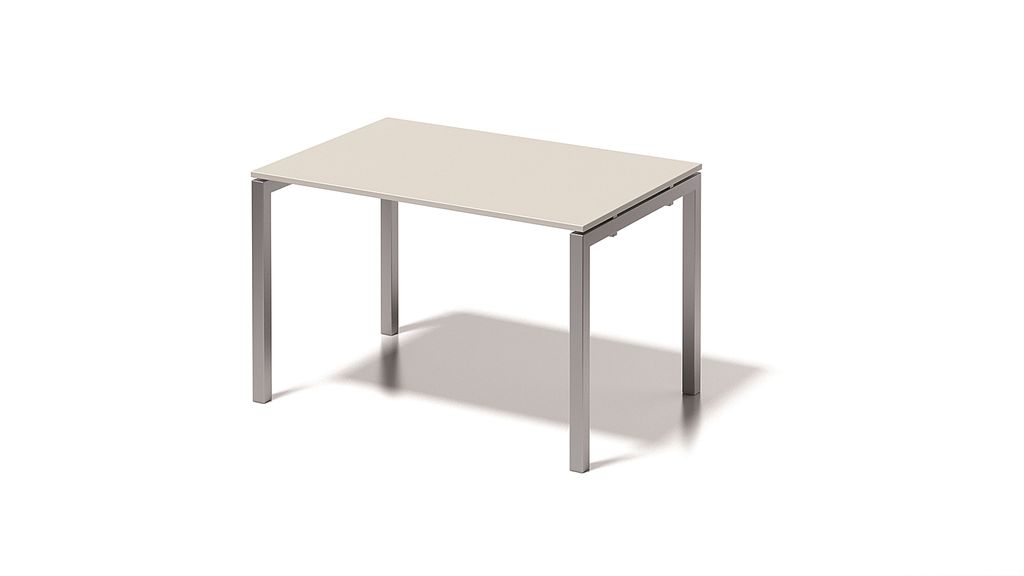 BISLEY Schreibtisch Cito Maße: 120 x 74 x 80 cm (B x H x T) 3-Schicht-Spanplatte, melaminharz Farbe der Tischplatte: grauweiß