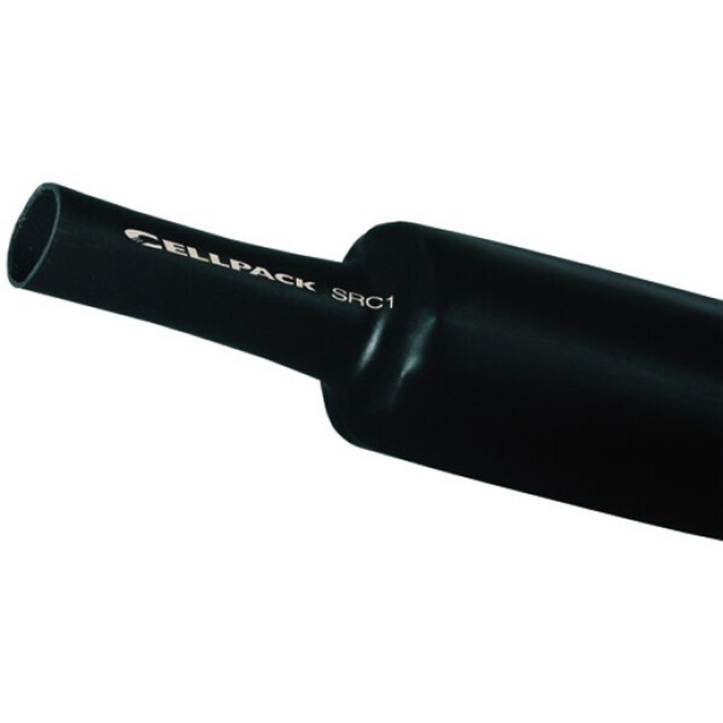 Cellpack SCHRUMPFSCHLAUCH SCHWARZ 1M (SRC1 51,0-25,4)