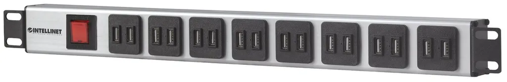 Multiprise Rackable 19 Pouces 16 Prises pour Baie Informatique