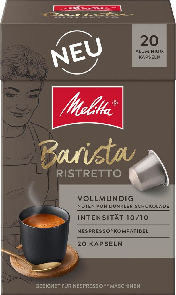 Melitta Barista Ristretto Kaffeekapseln, Nespresso® Produktbild 
