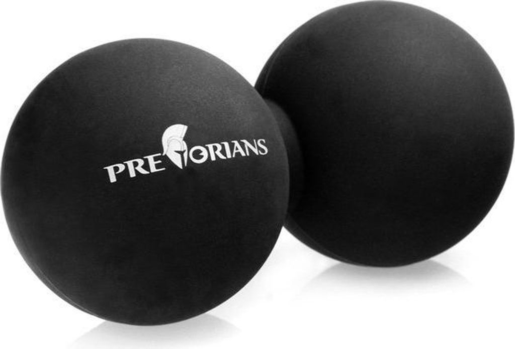 Duoball zur Massage, Faszienball 12 x 6 cm Massagebälle, Nackenschmerzen, Physiotherapie, Rehabilitation