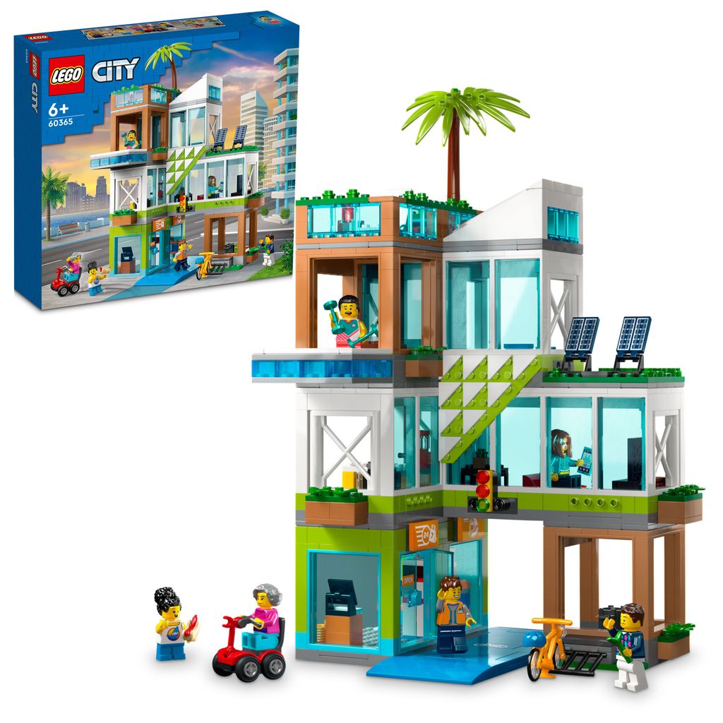 LEGO 60365 City Apartment Building, jouet de construction, Image du produit 