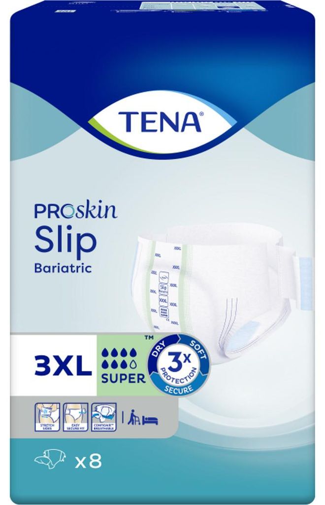 Proskin 3XL Windeln für Erwachsene - 8 Stück / 5777 Produktbild 
