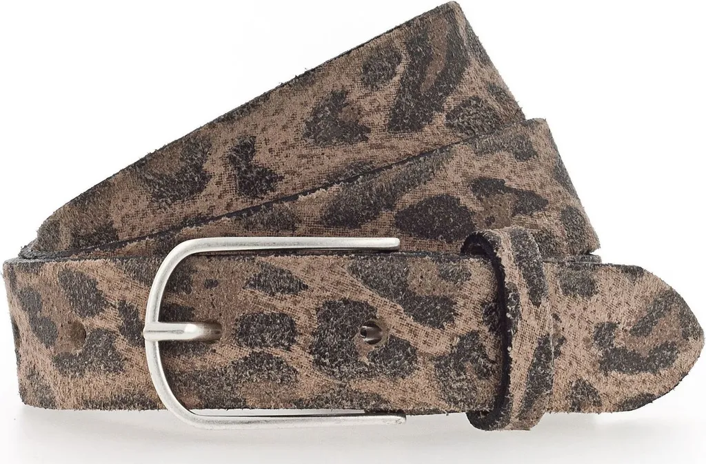 Cintura Vanzetti 25mm Kid's Pelle Taupe - Alta Qualità Tedesca W75