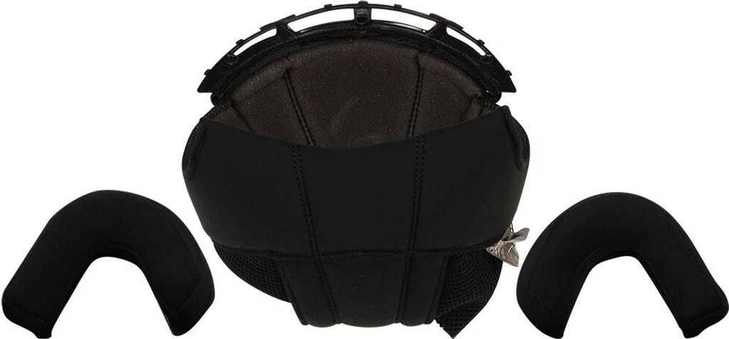 Ls2 Ff320/ff353/ff800 Dks180 Innenpolsterung Schwarz Schwarz One Size