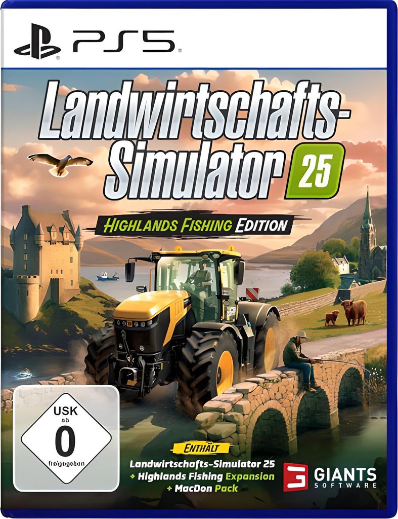 Landwirtschafts-Simulator 25 - Highlands Fishing Edition Produktbild 