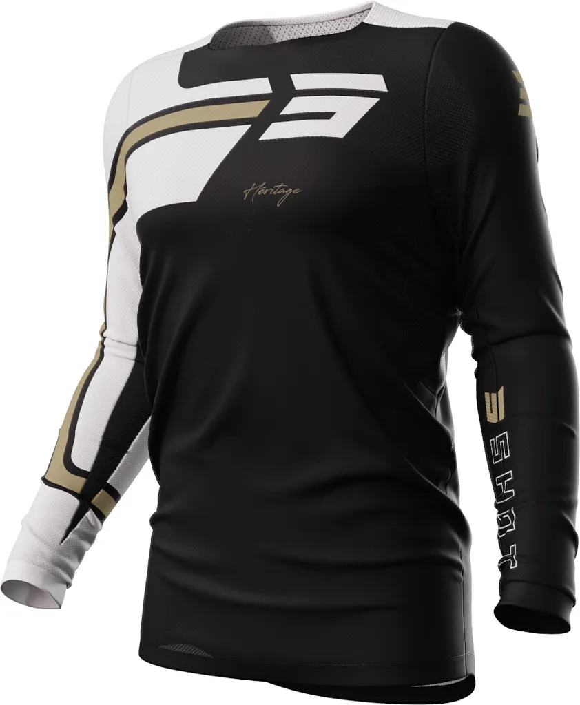 Vêtement cross Shot Contact Heritage coloris sable et noir taille M