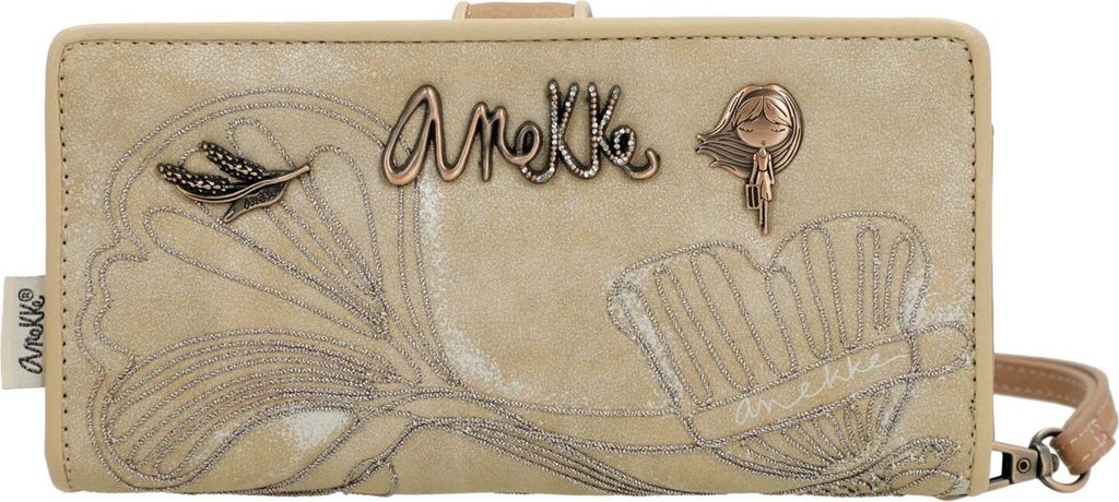Anekke Geldbörse Memories Whispers RFID Wallet Multicolor beige