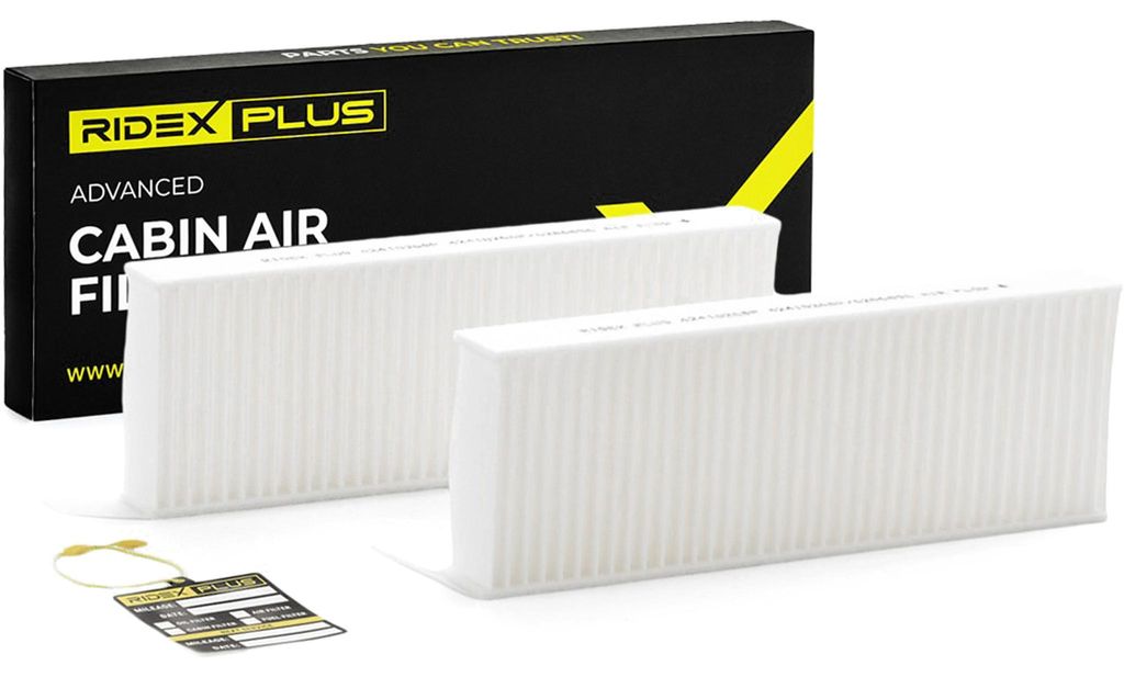 RIDEX PLUS 424I0268P Innenraumfilter Pollenfilter für VW Golf VII Schrägheck (5G1, BQ1, BE1, BE2)