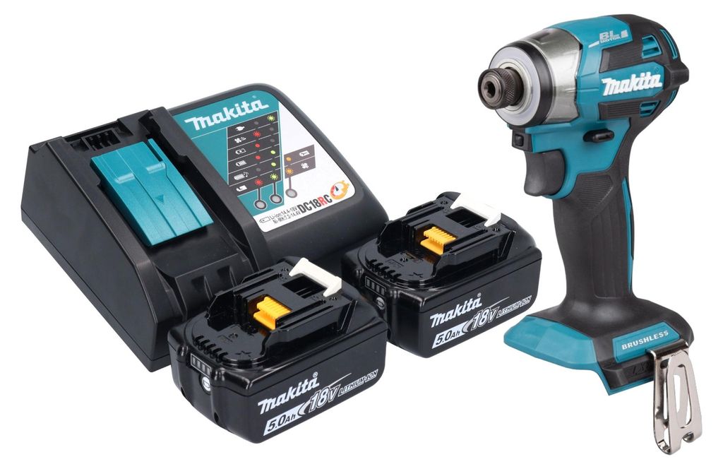 Akumulátorový rázový uťahovák Makita DTD 173 RT 18 V 180 Nm Obrázok produktu 